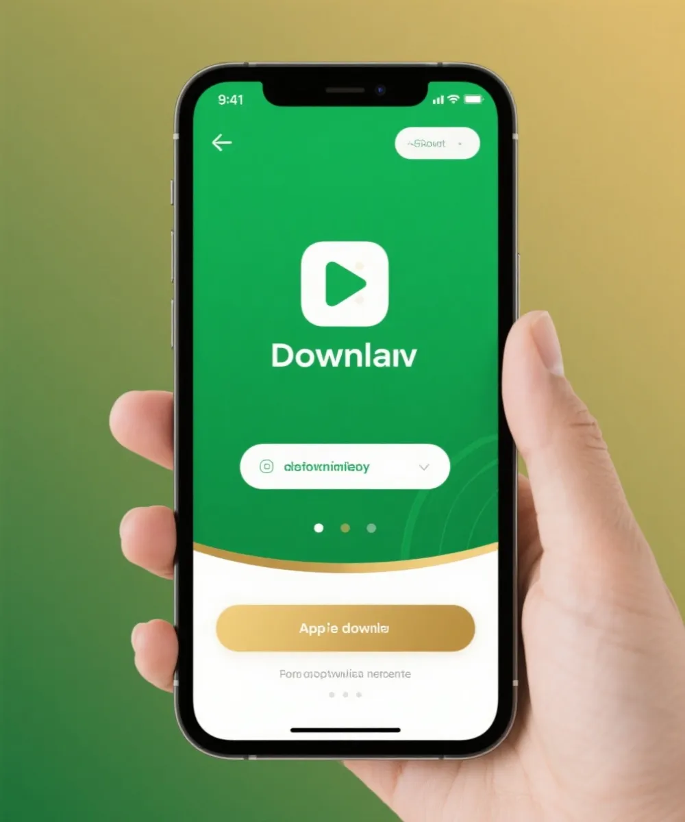 移动应用下载流程示意图